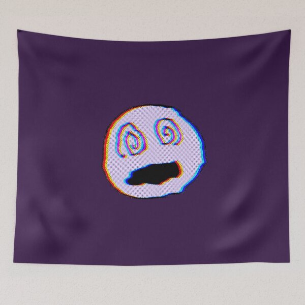 Item preview, psychedelic emoji designed and sold by DelfisArt.