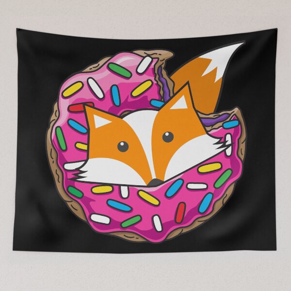 Item preview, Fox Donut designed and sold by plushism.