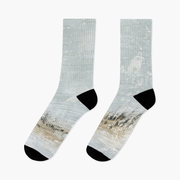 Item preview, Oasis - Muted Minimalist Abstract Landscape Painting, Textured designed and sold by nlsdesignllc.