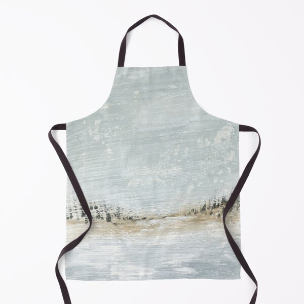 Item preview, Oasis - Muted Minimalist Abstract Landscape Painting, Textured designed and sold by nlsdesignllc.