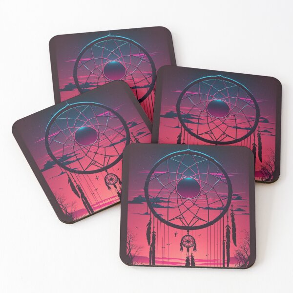 Item preview, Synthwave/Retrowave Dreamcatcher designed and sold by RESToRAPTOR.