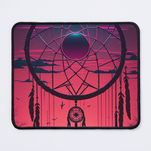 Item preview, Synthwave/Retrowave Dreamcatcher designed and sold by RESToRAPTOR.