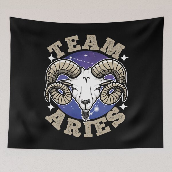 Item preview, Team Aries - zodiac sign - horoscope designed and sold by EvergreenWhimsy.