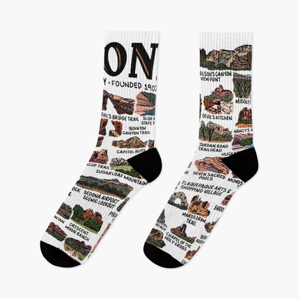 Item preview, Sedona Map Art designed and sold by fiberandgloss.