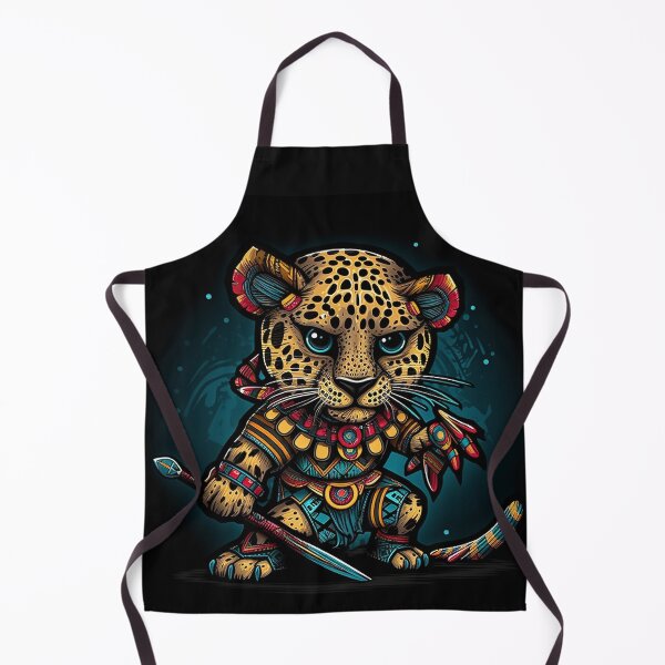 Item preview, Aztec Leopard Warrior designed and sold by DreamPuzzles.