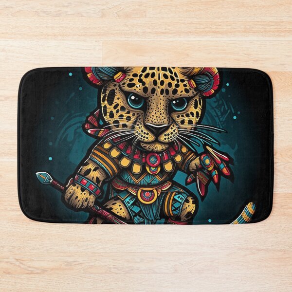 Item preview, Aztec Leopard Warrior designed and sold by DreamPuzzles.