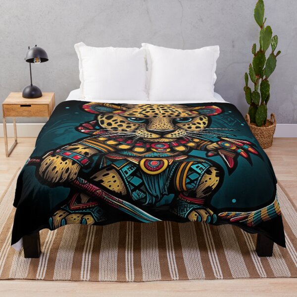 Item preview, Aztec Leopard Warrior designed and sold by DreamPuzzles.