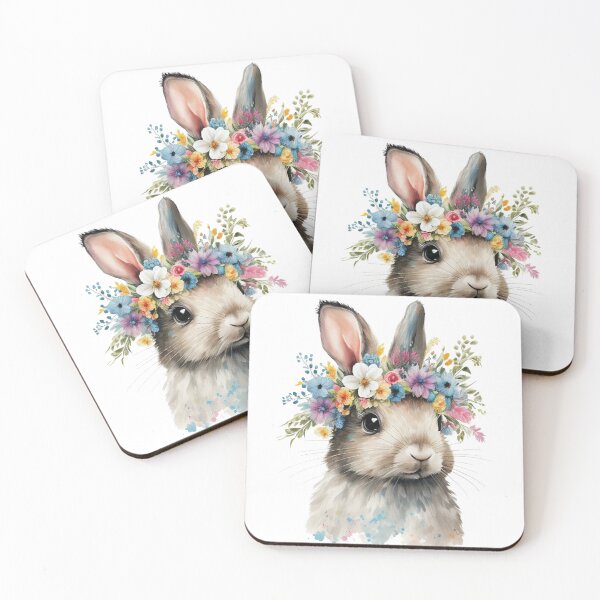 Item preview, Flower Bunny designed and sold by FuzzyKaktus.