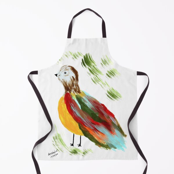 Item preview, ABSTRACT BIRD WITH MULTICOLOR WINGS designed and sold by Art-by-Ahyoka.