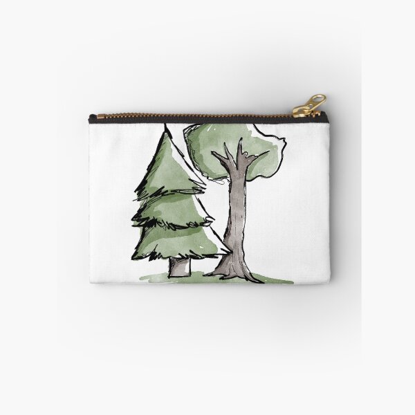 Item preview, Messy Watercolor Trees designed and sold by shopbrende.