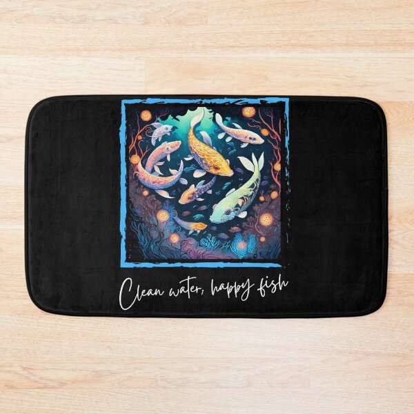 Item preview, Glowing Koi Fish (Clean water, happy fish) designed and sold by Glow-World.
