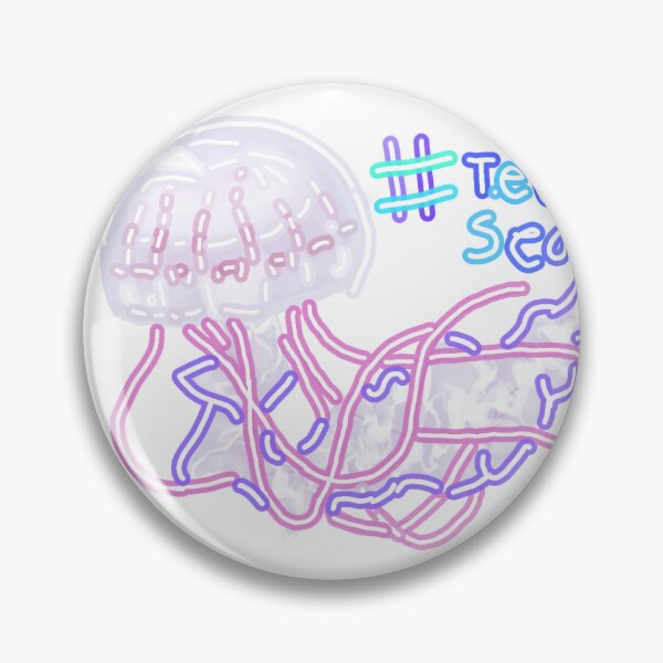 Item preview, Team seas, jelly fish art designed and sold by ArtemisJoy.