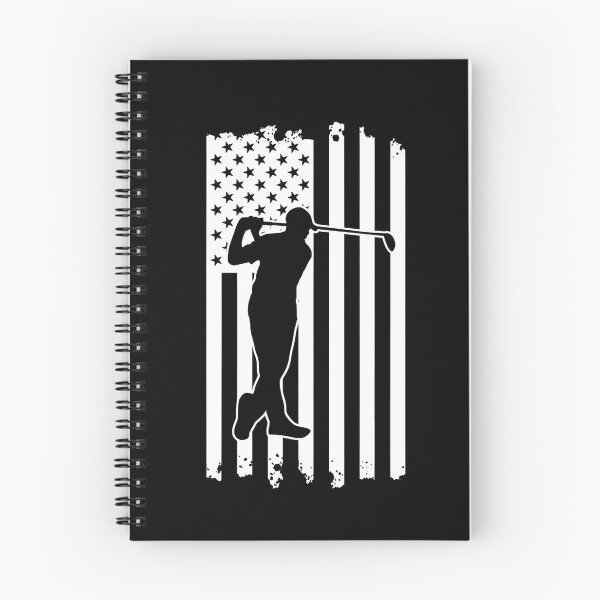 Item preview, A golfer on the flag of the U.S.A designed and sold by Kuki-shop.