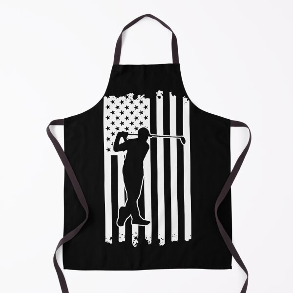 Item preview, A golfer on the flag of the U.S.A designed and sold by Kuki-shop.
