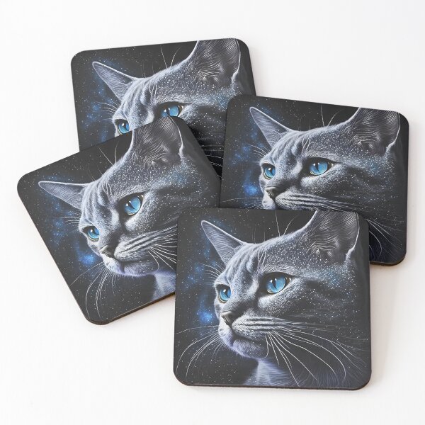 Item preview, Grey Universe Cat designed and sold by anymalart.