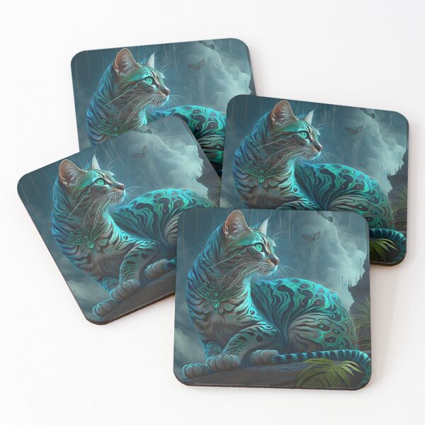 Item preview, Castle Green Cat designed and sold by anymalart.
