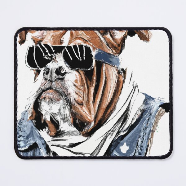 Item preview, Dog dressed in Elvis style - Unique accessory for rockstar dogs! designed and sold by elmartdesign.