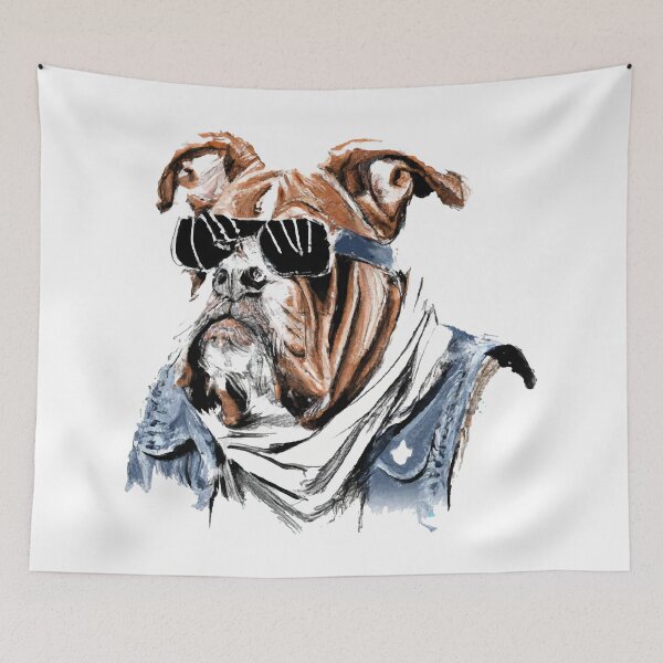 Item preview, Dog dressed in Elvis style - Unique accessory for rockstar dogs! designed and sold by elmartdesign.