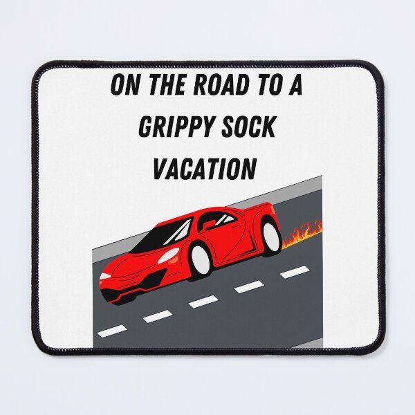 Item preview, On the Road to a Grippy Sock Vacation  designed and sold by JettieDesignCo.