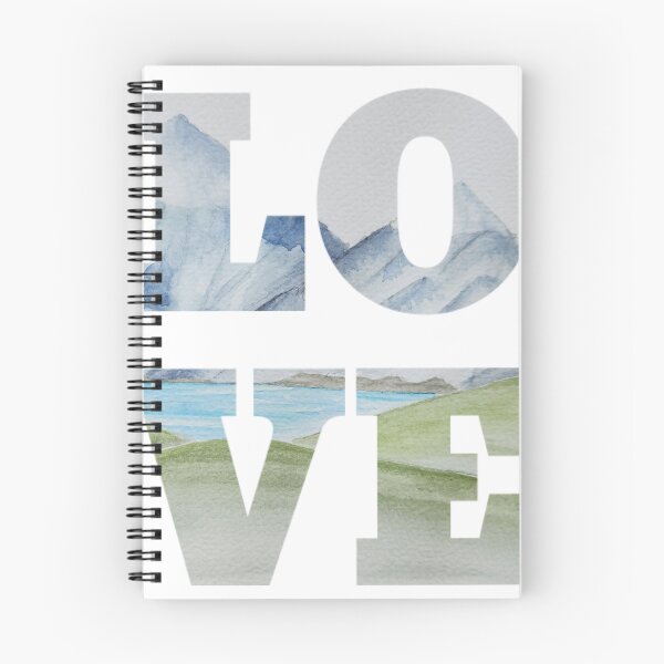 Item preview, LOVE mountain range  designed and sold by JewelsNova.