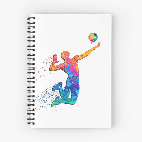 Item preview, volleyball player attacks the ball designed and sold by princevb2011.