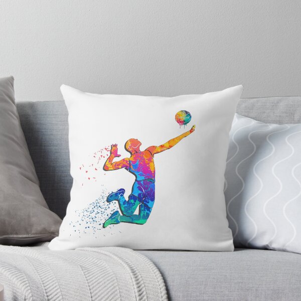Item preview, volleyball player attacks the ball designed and sold by princevb2011.