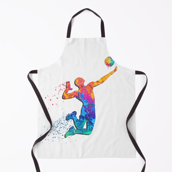 Item preview, volleyball player attacks the ball designed and sold by princevb2011.