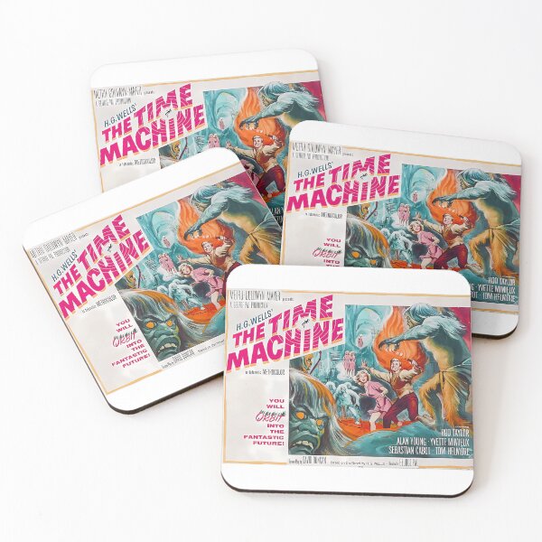 Item preview, Vintage Movie Poster The Time Machine designed and sold by ea-photos.