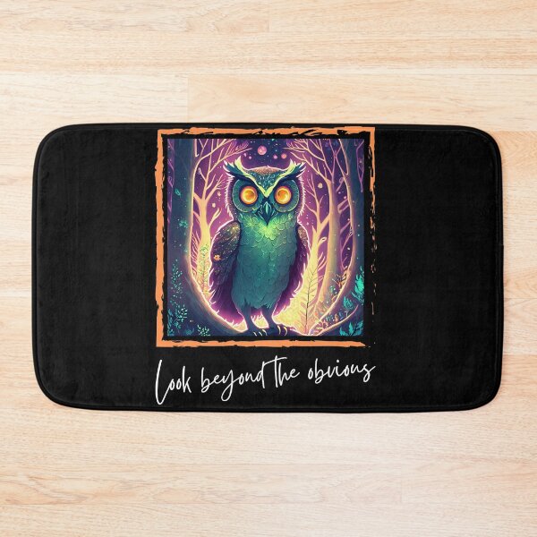 Item preview, Glowing Owl (Look beyond the obvious) designed and sold by Glow-World.