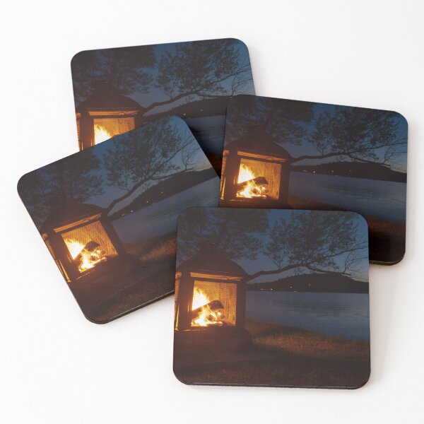 Item preview, Fireplace Beside a Lake at the Cottage designed and sold by jrtwynam.