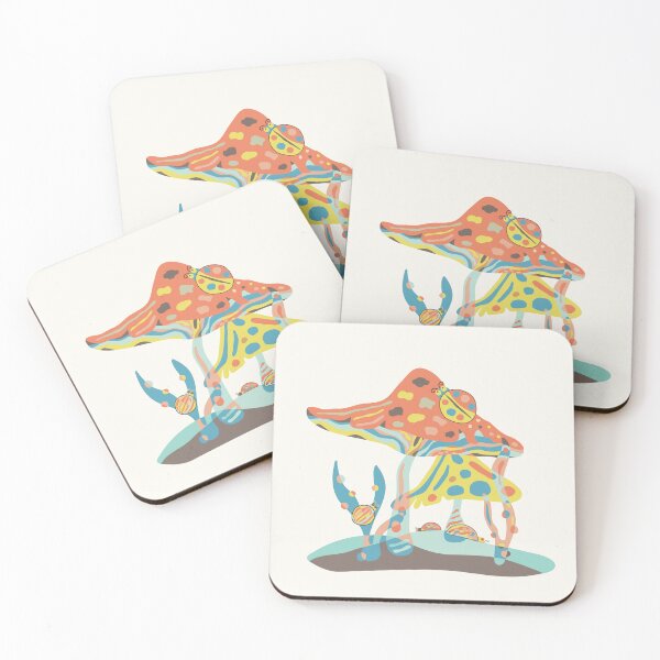 Item preview, Mushrooms and lady bugs designed and sold by DesignsbyRoochita Studio.