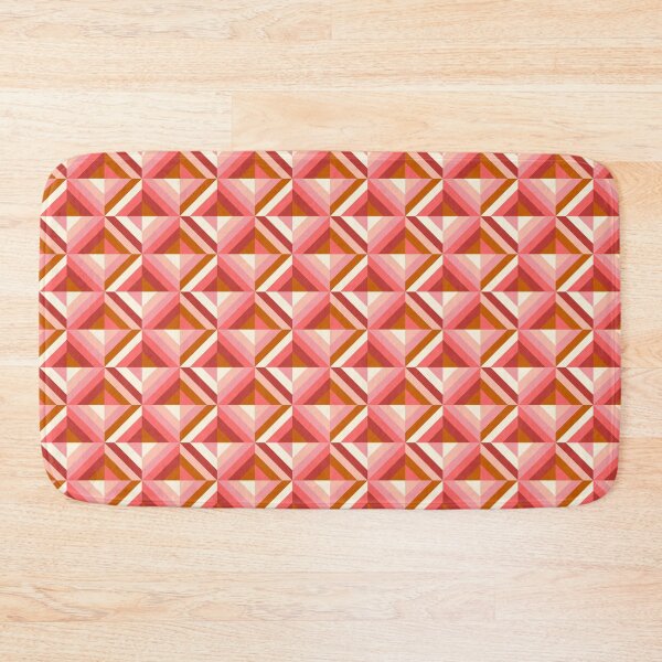 Item preview, Shades of Orange and Pink Patchwork Quilt Pattern designed and sold by Gsallicat.