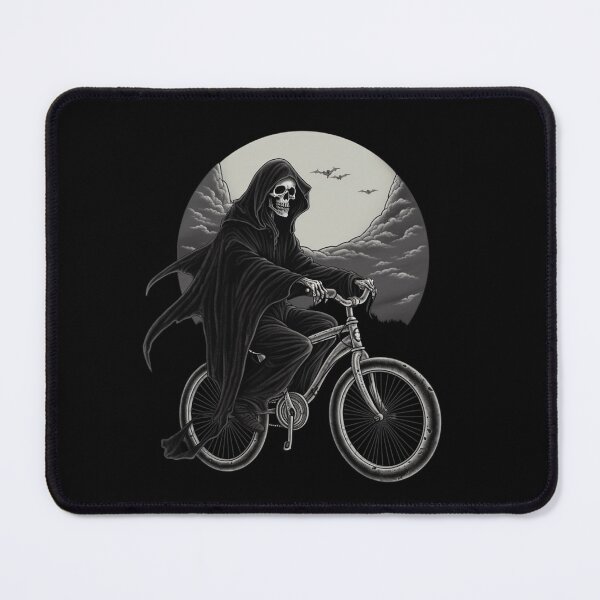 Item preview, Grim Reaper Biker - Gothic T-shirt designed and sold by ResistNormality.