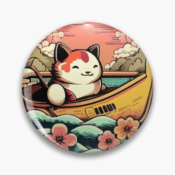 Item preview, Kawaii Kitty Boat Day designed and sold by Kona Cat Creationz.