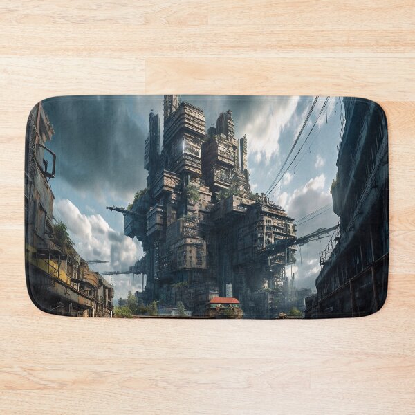 Item preview, A Futuristic Cityscape: Epic and Detailed Architecture of this Post-Apocalyptic Building designed and sold by CreationP.