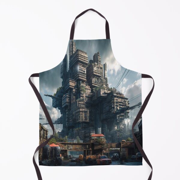 Item preview, A Futuristic Cityscape: Epic and Detailed Architecture of this Post-Apocalyptic Building designed and sold by CreationP.