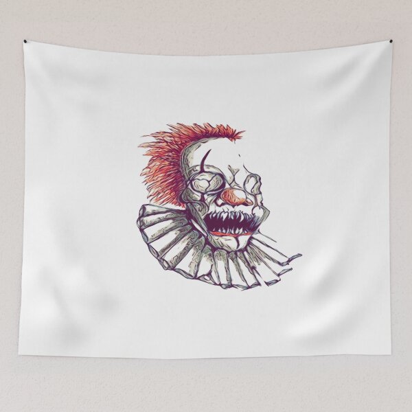 Item preview, Clowns skull designed and sold by Glenbobagins.