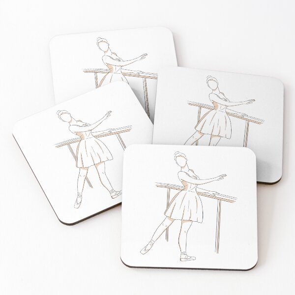 Item preview, ballerina figure, watercolor illustration designed and sold by elatyaouishop.