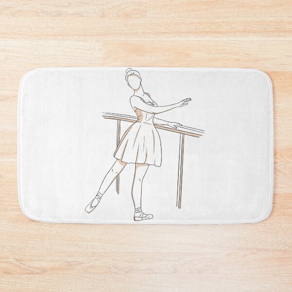 Item preview, ballerina figure, watercolor illustration designed and sold by elatyaouishop.