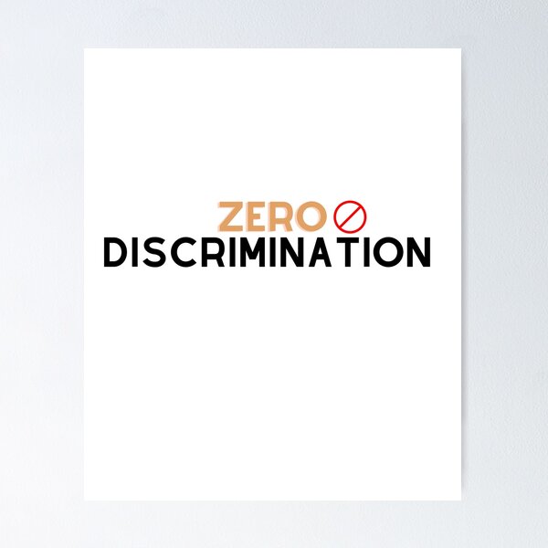 Item preview, Zero Discrimination  - Zero Discrimination white designed and sold by Magicalpallette.