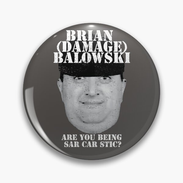 Item preview, Brian Damage Balowski - Are You Being Sar Car Stic? - Destressed Design designed and sold by risible.