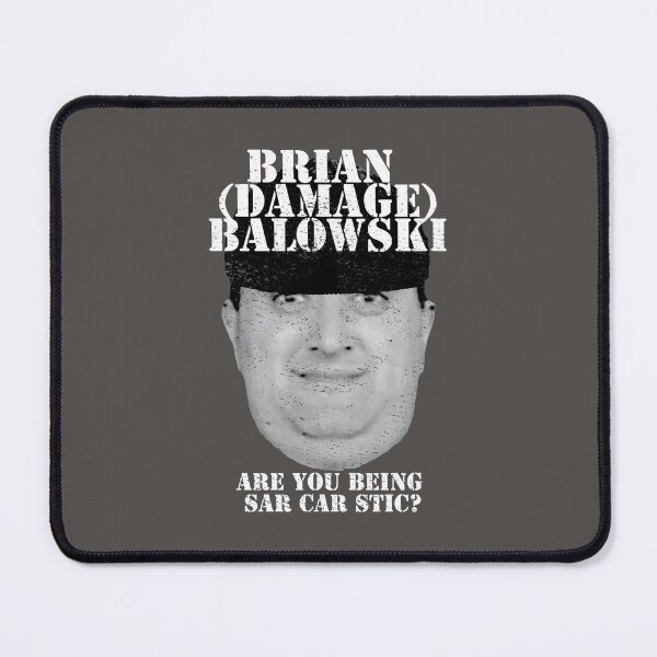 Item preview, Brian Damage Balowski - Are You Being Sar Car Stic? - Destressed Design designed and sold by risible.