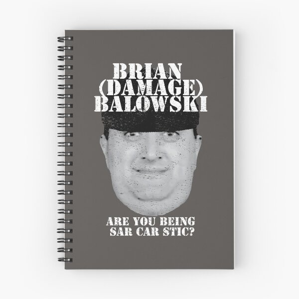 Item preview, Brian Damage Balowski - Are You Being Sar Car Stic? - Destressed Design designed and sold by risible.