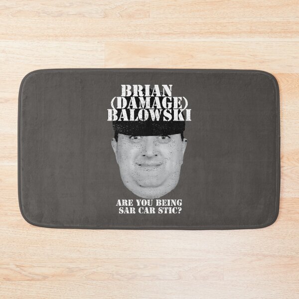 Item preview, Brian Damage Balowski - Are You Being Sar Car Stic? - Destressed Design designed and sold by risible.