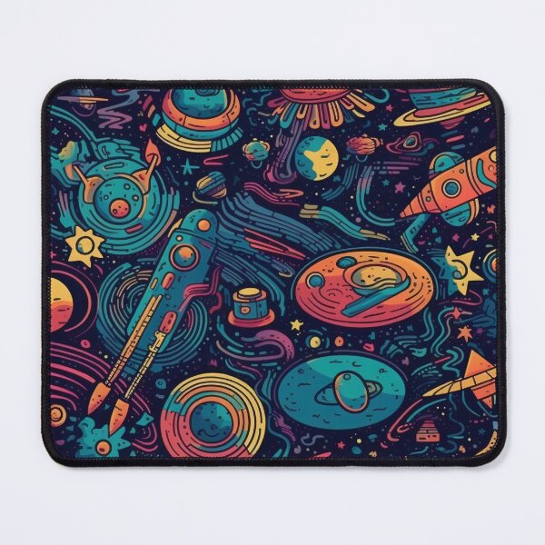 Item preview, Space Cartoon Pattern designed and sold by MoodMedley.