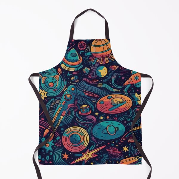 Item preview, Space Cartoon Pattern designed and sold by MoodMedley.