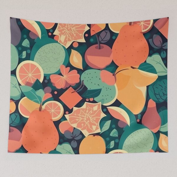 Item preview, Fruit Tessellation Pattern designed and sold by MoodMedley.