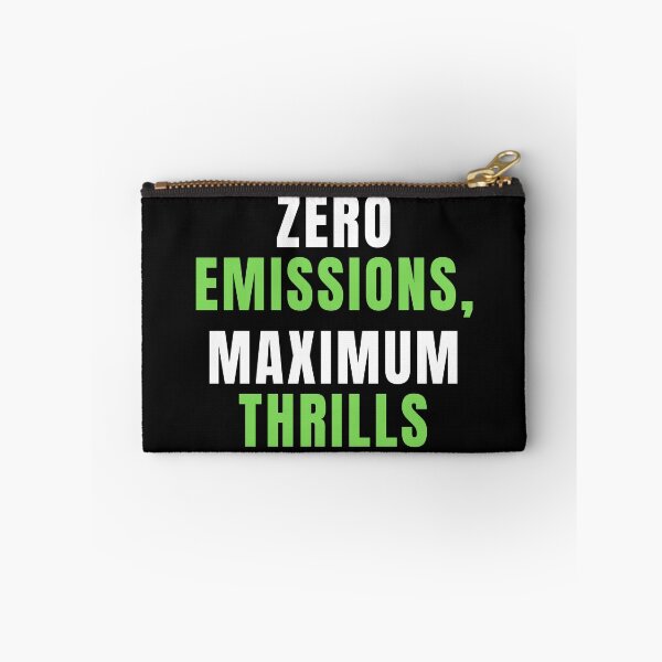 Item preview, Zero Emissions Maximum Thrills, EV Car Funny Electric Car designed and sold by Cryptohaven.