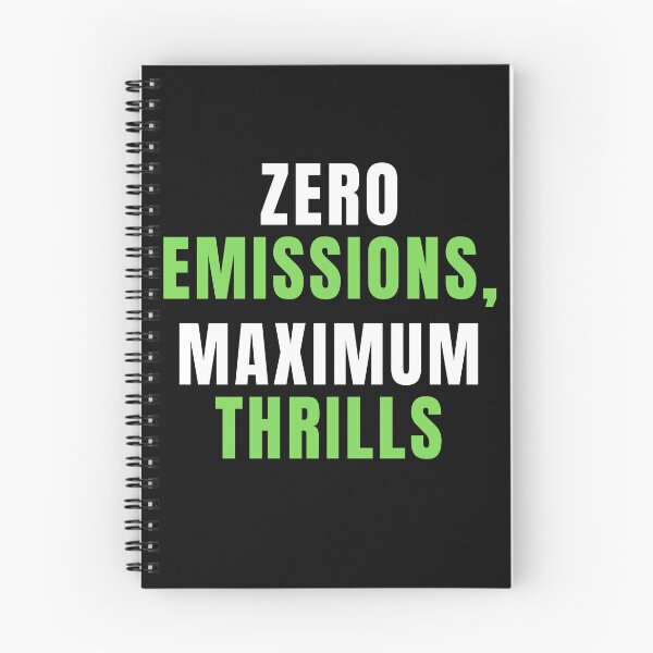 Item preview, Zero Emissions Maximum Thrills, EV Car Funny Electric Car designed and sold by Cryptohaven.
