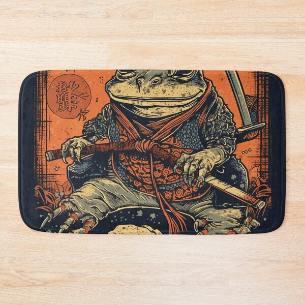 Item preview, Ninja Toad Woodcut Style designed and sold by DreamPuzzles.